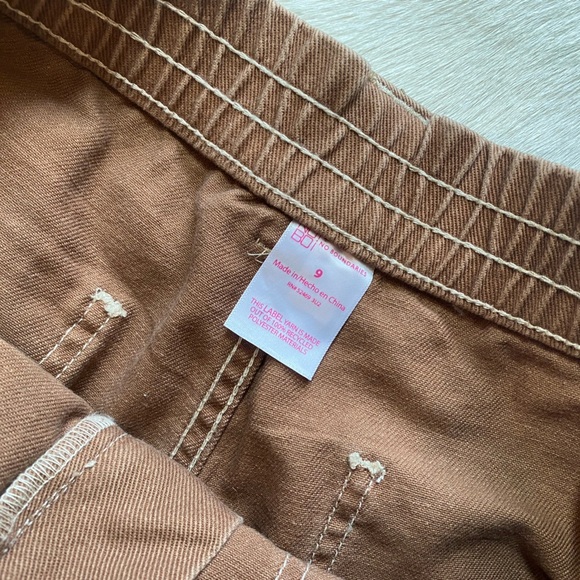 High waisted brown cardio shorts - Picture 5 of 8